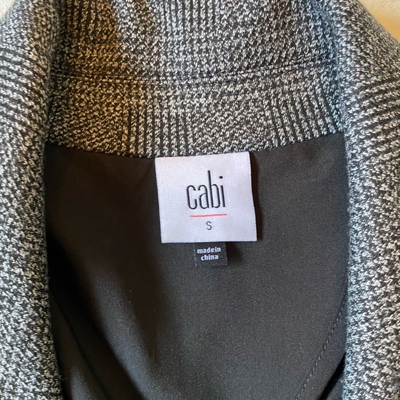 Cabi ‘Bond’ Black & White Belted Blazer Size Small - Picture 14 of 16